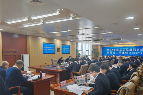 省市场监管局召开2023年度基层党组织书记述职评议会议