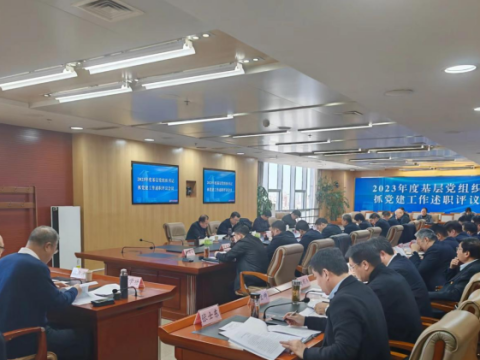 省市场监管局召开2023年度基层党组织书记述职评议会议
